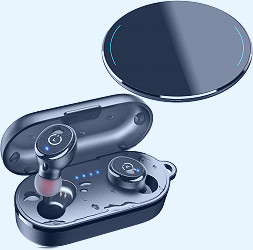 Amazon.com: TOZO W1 Wireless Charger Black & T10 Wireless Earbuds Black :  Electronics